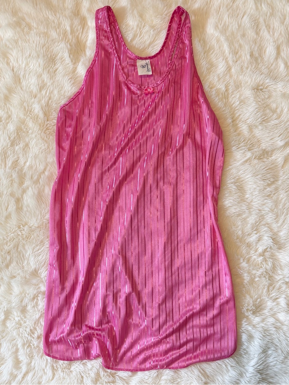 True vintage 70’s pink slip accessories not included
